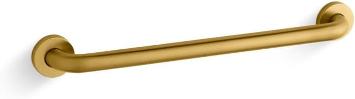 KOHLER K-14561-2MB Contemporary 18" Grab BAR, Vibrant Brushed Moderne Brass