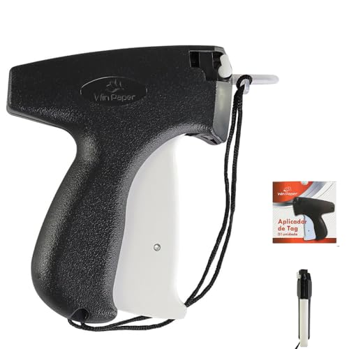 Aplicador Fixador de Etiqueta Pistola de Tag Preto