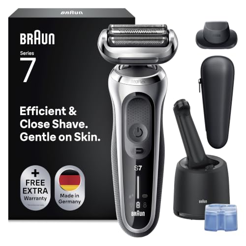 Braun Rasoir Electrique Homme Series 7 70-S7200cc, Argent