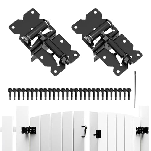 Clôture automatique à charnière réglable en acier inoxydable durable