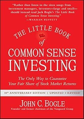 The Little Book of Common Sense Investing Paperback The Little Book of Common Sense Investing Paperback