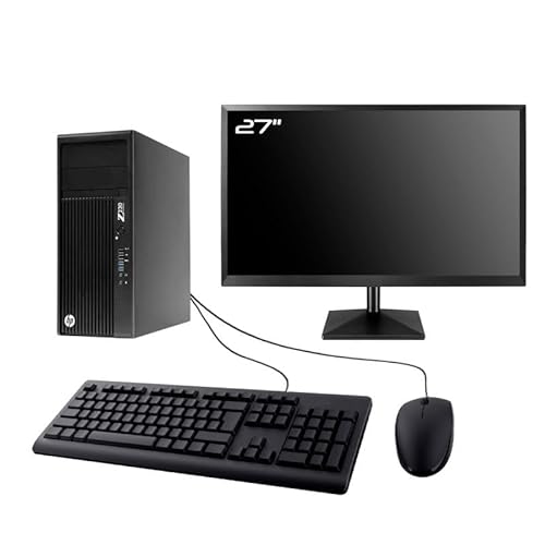 PC HP Workstation Z230 Tour Ecran 27 Intel I5-4570 RAM 8Go SSD 960Go W11 WiFi (Reconditionné)