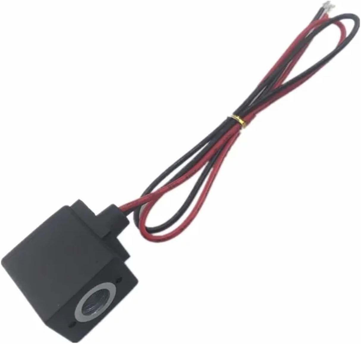 4V110-06 Solenoid Valve Outlet Coil Upper Hole7mm Lower Hole 8mm Height 23mm DC24V AC220V(AC220V)