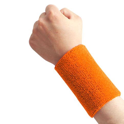 Image of Play2Fit 4 Wristband (2 Pair) Soft Sweatband for All Sport, Stretchable, Sweat Absorbent Supports Wrist Made in India (Multicolor2, 5 Inch)