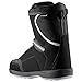 Head JR BOA Junior Snowboard Boots - Winter Sports Two-Size Footbed Easy-Entry Lightweight Linerless All-Mountain Youth Boots, Black, 205