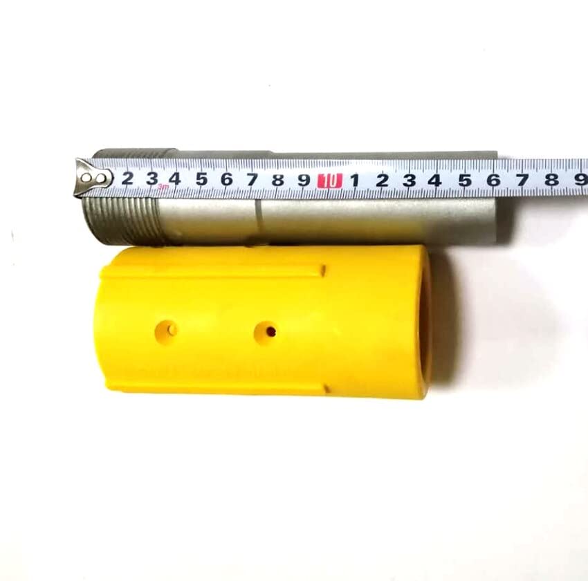 Tool Part for Fine Thread 1 1/4sandblast 8x160mm with Steel Jacket,Sand Blasting for Portable Sandblast Pot