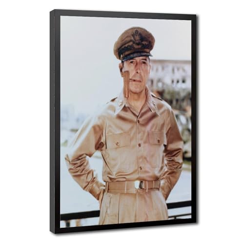 Général Douglas Mcarthur impression sur toile grand format de décoration maison