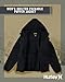 Hurley Mens Puffer Jacket - Lightweight Packable Insulated Winter Coat for Men - Weather Resistant Quilted Outdoor Jacket, Size Large, Navy