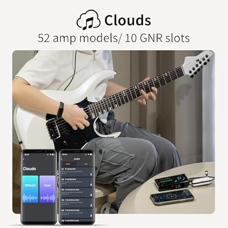 MOOER Prime P2 Intelligent Guitar Multi Effects Pedal & F4 Wireless Footswitch