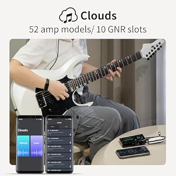 MOOER Prime P2 Intelligent Guitar Multi Effects Pedal & F4 Wireless Footswitch