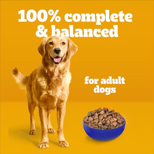 PEDIGREE Vitality+ Dry Food for Adult Dogs, Roasted Chicken & Vegetable Flavour, 100% Complete and Balanced Nutrition, 20kg Bag image 2