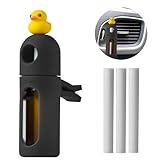 Adjustable Fragrance Control: Easily rotate the diffuser to adjust the intensity of your favorite scents, keeping your car smelling fresh with just the right amount of fragrance. Compatible with Essential Oils: Universal design fits most 10ml essenti...