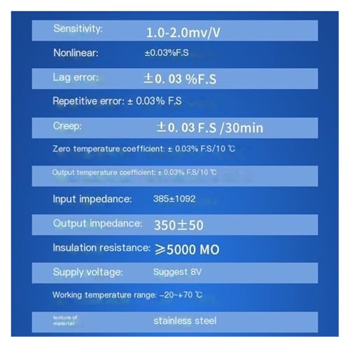 Transducteur de force pesée capteur traction compression rayons 2T - 6