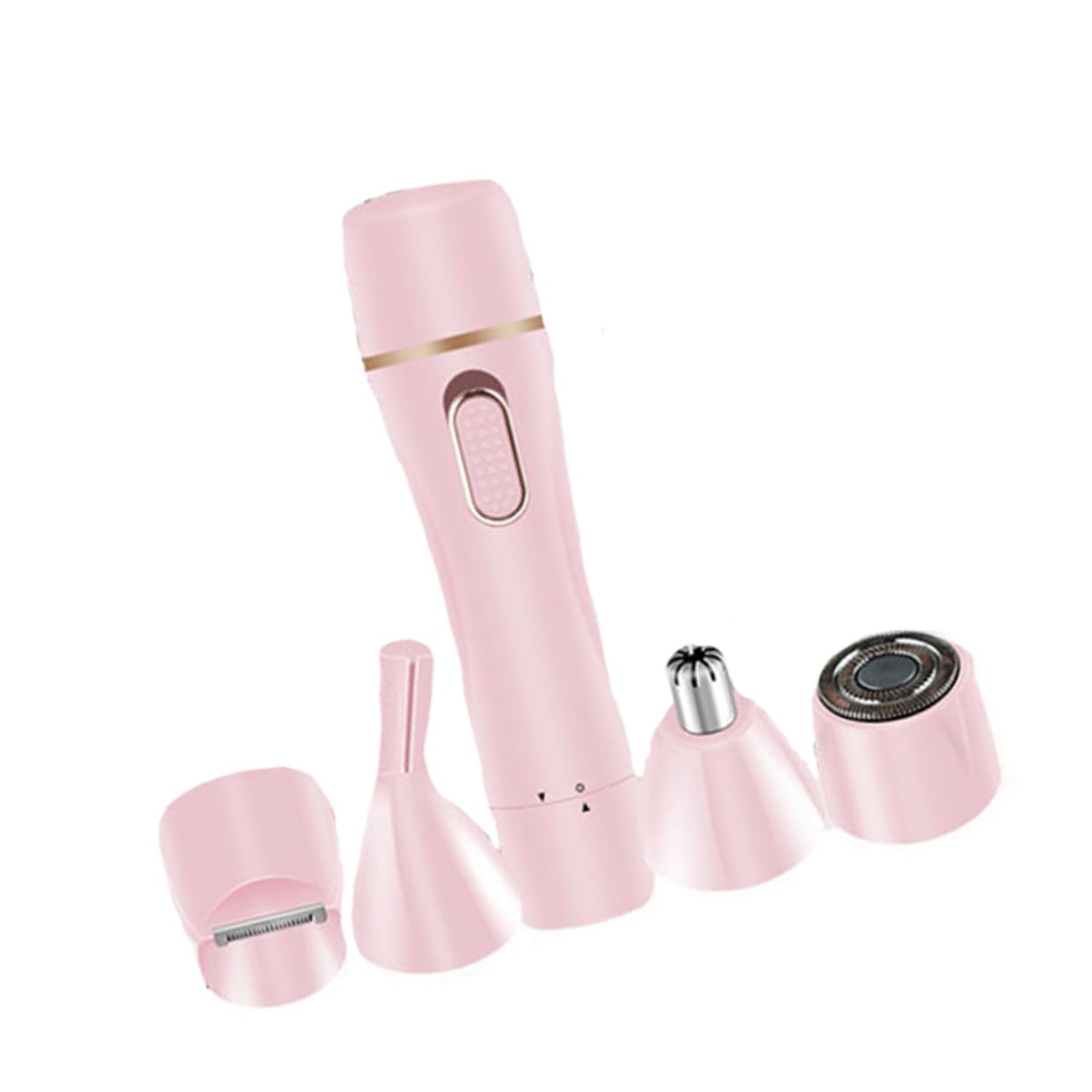 Ipetboom 2sets Rasoio Per Depilatore Portatile Usb Ricaricabile Strumento Per La Rimozione Dei e Facile Usare Rosa
