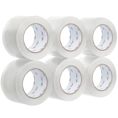 Mr. Pen- Packing Tape, 6 Pack, 1.88” Wide, 109 Yards, Clear