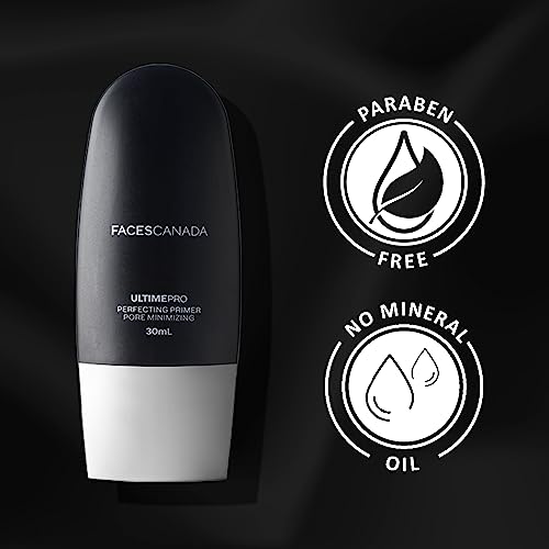 FACES CANADA Ultime Pro Perfecting Primer, 30 ml | Lightweight Pore Minimizing Face Primer | Makes Makeup Long lasting | Blurs Pores, Fine Lines & Imperfections | Blends... - Image 6