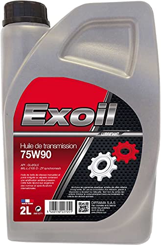 Huile de transmission boite de vitesse 75W90 Exoil pour éliminer les bruits
