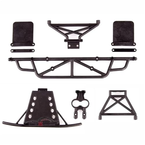 Off Roadbumper Set Black Rc Car Parts
