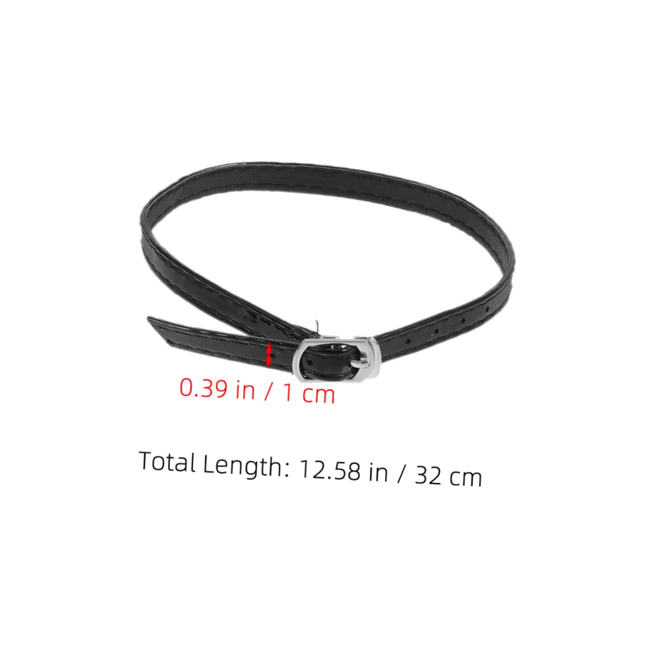 Didiseaon Detachable Ankle Straps for High Heels 4 Pairs Shoelace Extender Buckle Straps Adjustable for Women's Shoes