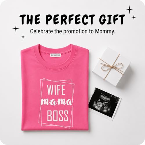 Image of The Mom Store Mom T-Shirt | Cotton | Pre and Post Pregnancy | Quirky Statements | Comfortable | Oversized