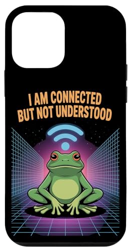 Connected But Not Understood ? Absurd Frog WiFi Vaporwave �X�}�z�P�[�X iPhone 12 mini �p