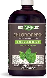 Natures Way Chlorofresh Liquid Chlorophyll 16 ozs (Mint Flavor)