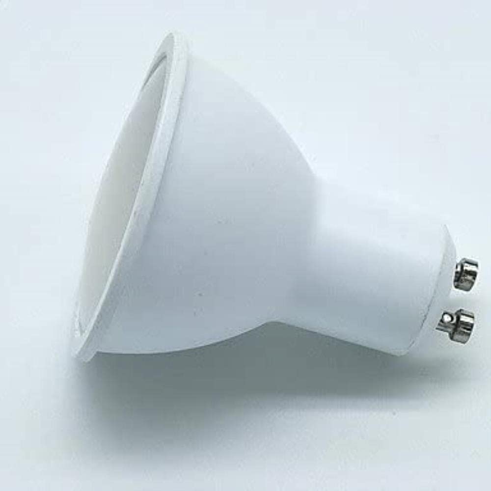 M 3WRGB + W Spotlight 3W Faretto colorato RGB + Coppa luce bianca (10 pacchetti) (colore: GU5.3 RGB+Cool White)