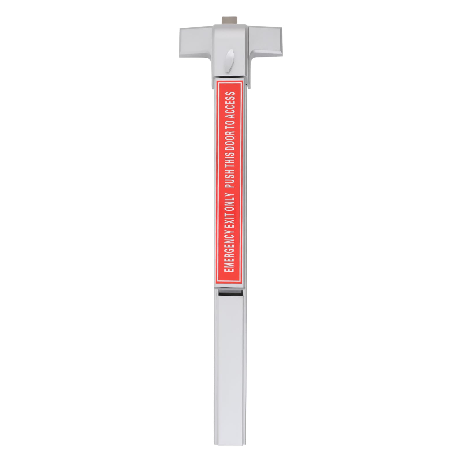Barre de poussée de porte en fer, barres anti-panique avec clés de rechange, serrure de porte de sécurité, serrure de porte commerciale pour hôtels, aéroports, appartements