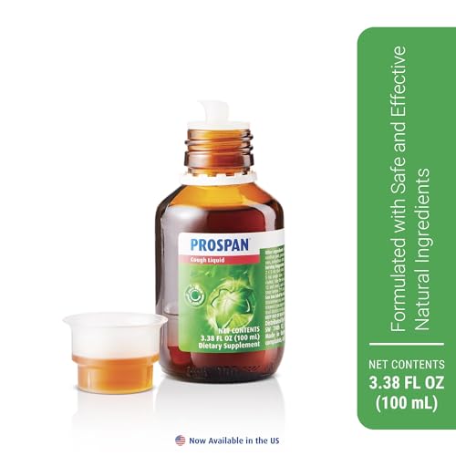 Image of Prospan /Abrilar Kids Cough Syrup + Mucus with Proprietary Ivy Leaf Extract EA575 - Soothes Cough, Mucus Relief, No Sugar, Non-Drowsy, Alcohol-Free, Drug-Free - 100 mL
