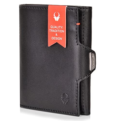DONBOLSO Wallet NextGen I Modern Slim Wallet without Coin Pocket | Up to 11 Cards