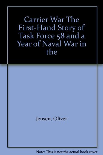 Carrier War The First-Hand Story of Task Force ... B000J44EUY Book Cover