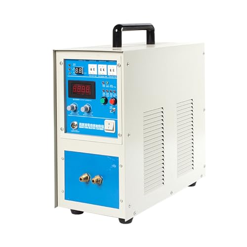 Máquina de calentamiento por inducción de alta frecuencia de gran potencia de 35kw, horno de fusión de oro y plata con calentador de inducción ZVS(35kw)