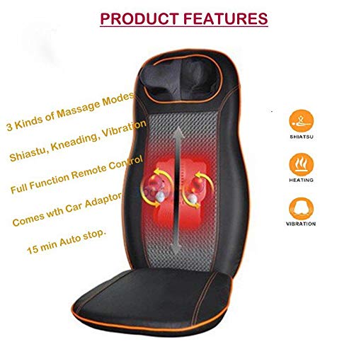 SPINE JADEX COMPLETE SPIN SOLUTIONS Full Back Massager Cushion Deep Kneading Rolling Massager Seat For Back Pain Relief, For Upper, Lower Back And Waist | Portable Massage Chair SPINE JADEX COMPLETE SPIN SOLUTIONS Full Back Massager Cushion Deep Kneading Rolling Massager Seat For Back Pain Relief, For Upper, Lower Back And Waist | Portable Massage Chair