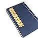 XIALON 1pc Chinese Running Script Calligraphy Copybook Slender Gold Calligraphy Copying Book