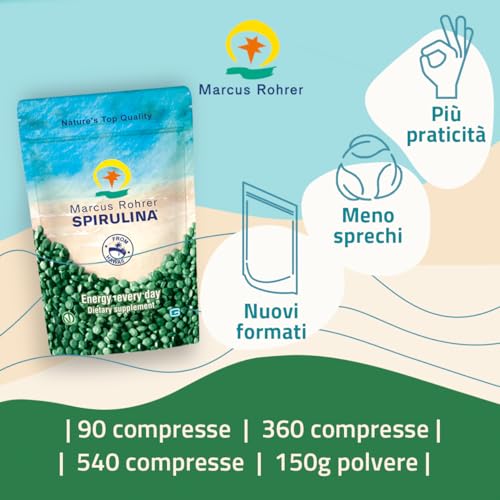 Spirulina Marcus 360 Compresse - 3