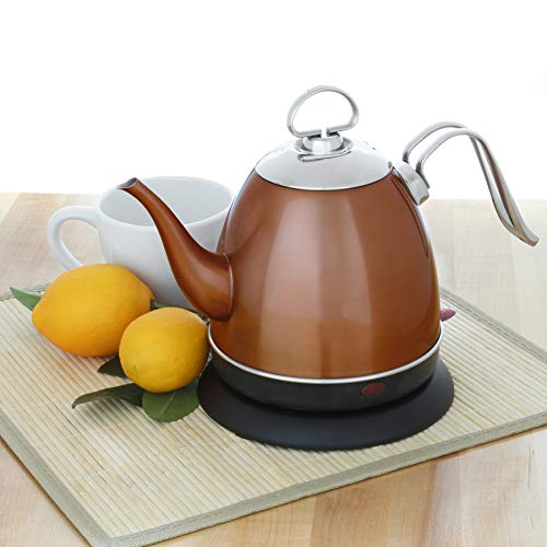 Chantal Elsl37-03M Cp Mia Electric Kettle, 32 Oz, Copper #TOP1