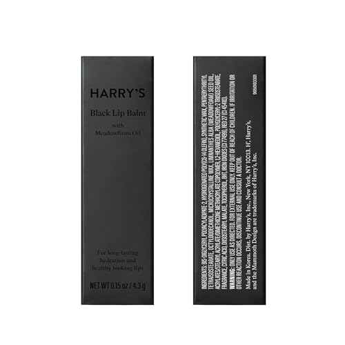 Harry's Black Lip Balm for Men - Hydrating Men's Lip Balm with Natural Finish - Korean Skincare Technology with Meadowfoam Oil - Image 2