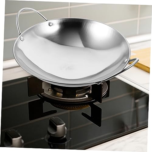 Set de 2 Woks de Acero Inoxidable con Doble Asa miniatura 7