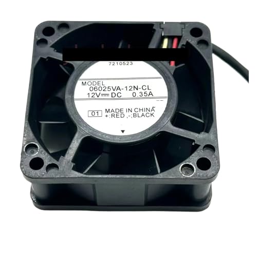 Ventilateur à 3 fils 0,35A avec surveillance de vitesse 60mm