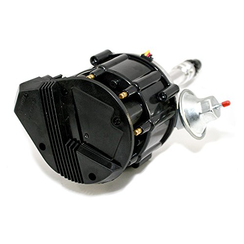 Assault Racing Products 1035002 Small Block Chevy Large Black Cap HEI Distributor SBC 65k Ready To Run