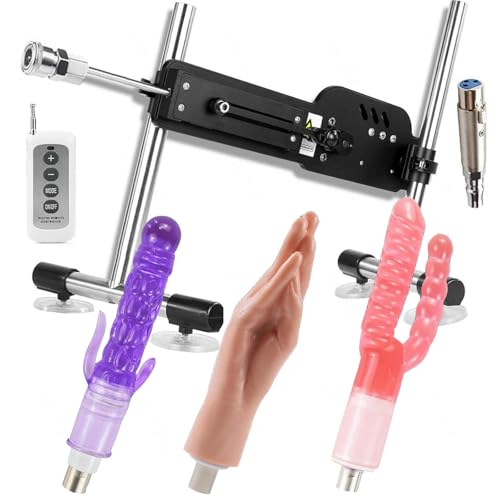 Télécommande sexuelle puissante pour machine va et vient avec double gode automatique