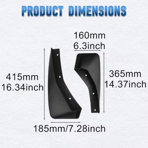 Moulure de passage de roue BYD Shark 6 finition noire premium
