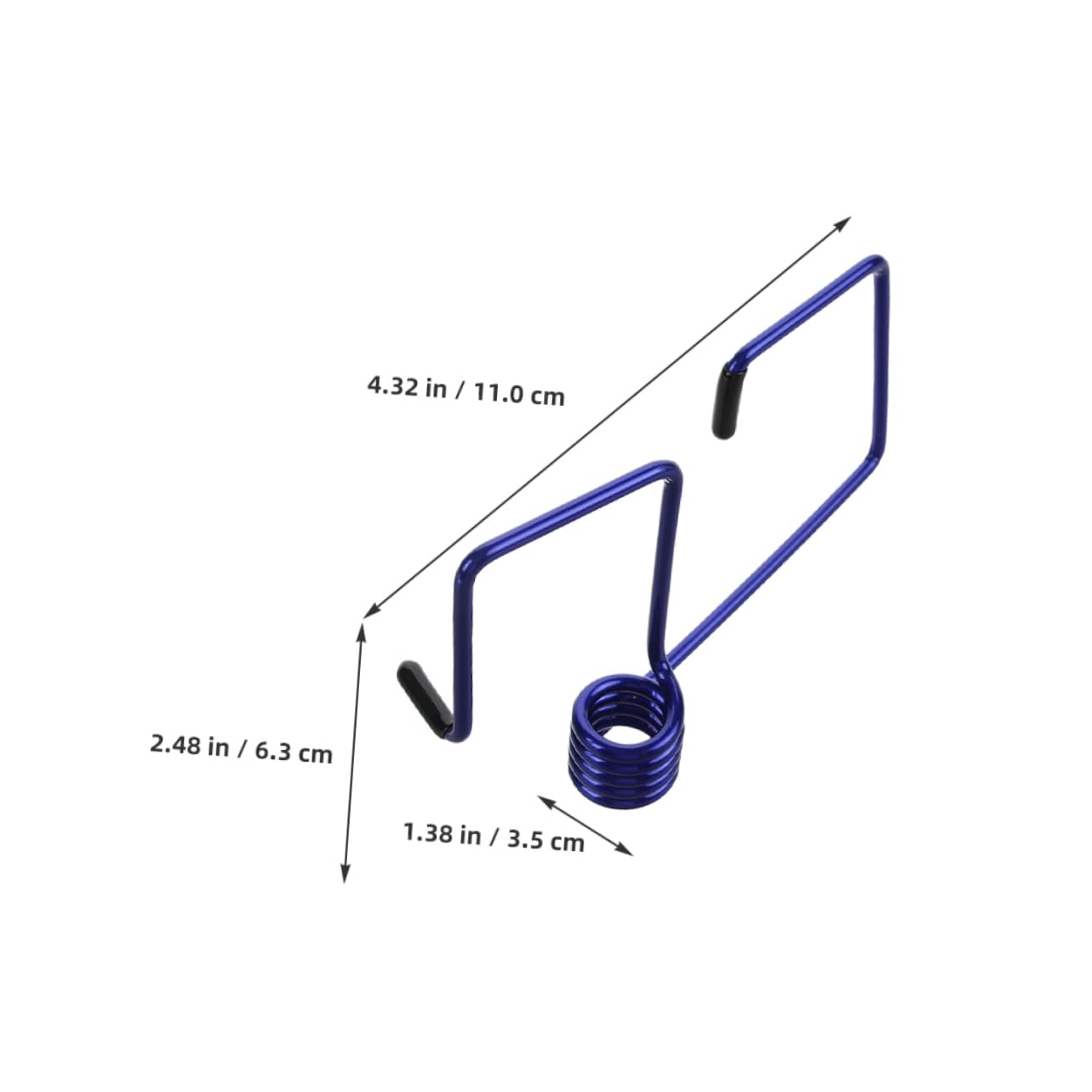 Zerodeko Stainless Steel Wiper Arm Pressure Spring Set 3pcs Car Wiper Arm Booster Spring for