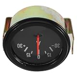 Analoges Lkw Amperemeter 30a aus Metall für 12–24 V Fahrzeuge