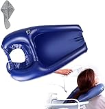 Portable Inflatable Basin for Washing and Cutting Hair at Home and in Bed，Portable Shampoo Bowl,...