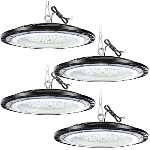 Lámpara LED UFO ZXICH de Alta Bahía 150W (4 Pack) Cover