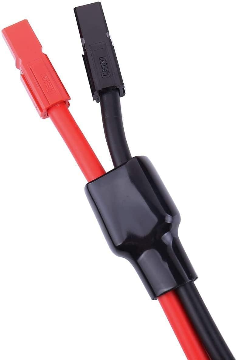 15A Car Cigarette Lighter Plug Extension Cable 12AWG Battery Charger Adapter 45A Connector Compatible with Anderson Powerpole- 3.3ft/1m