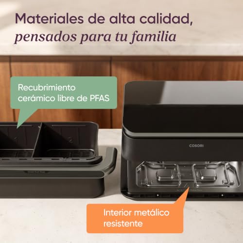 Cosori Air fryer Twinfry 10 L Revêtement Céramique - 3