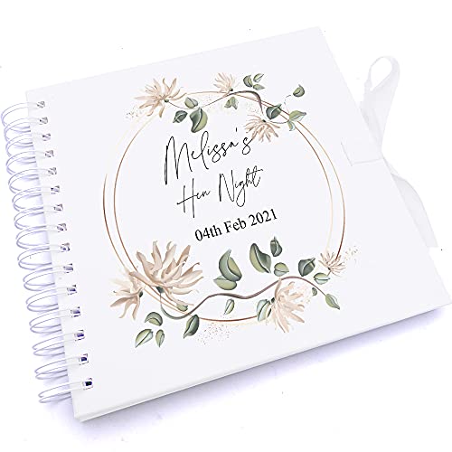 Image of Personalised Wedding Hen Night Scrapbook Photo Album Gift For Bride To Be