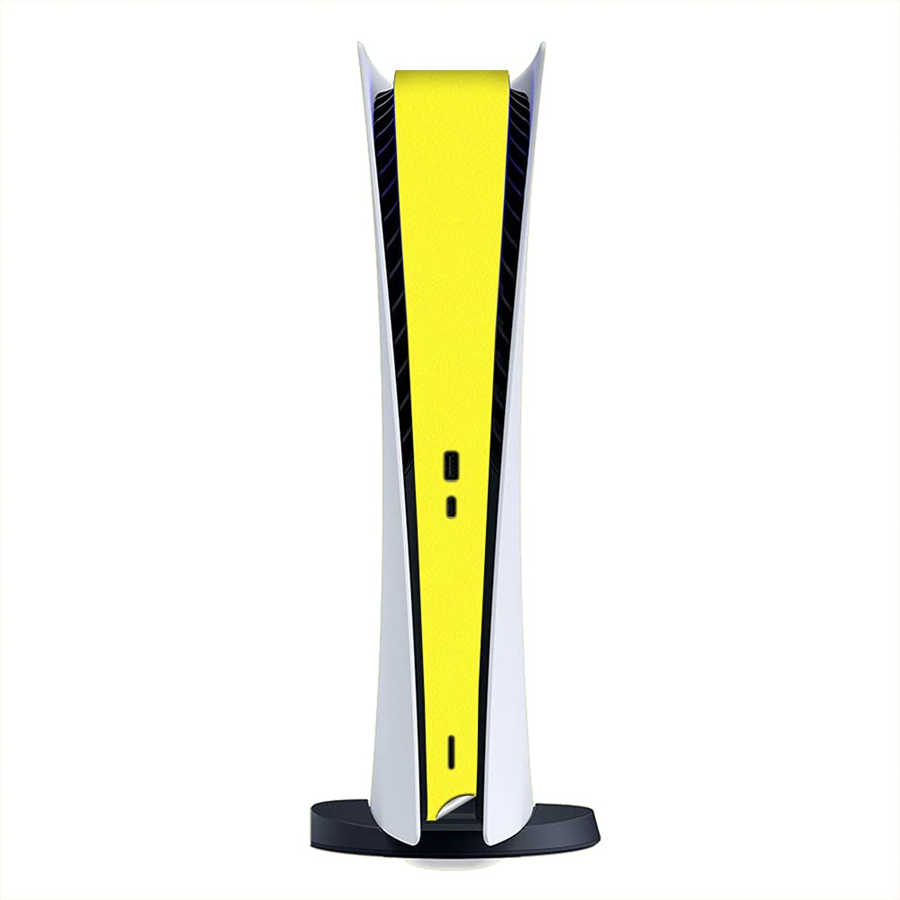 GADGETS WRAP Premium Material Console Skin Vinyl Decal Sticker Compatible with PS5 Digital Edition - Yellow Matte (B09GFGGXHZ) Amazon Price History, Amazon Price Tracker